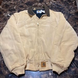 Vintage Carhartt Light Brown Large Jacket J14WET